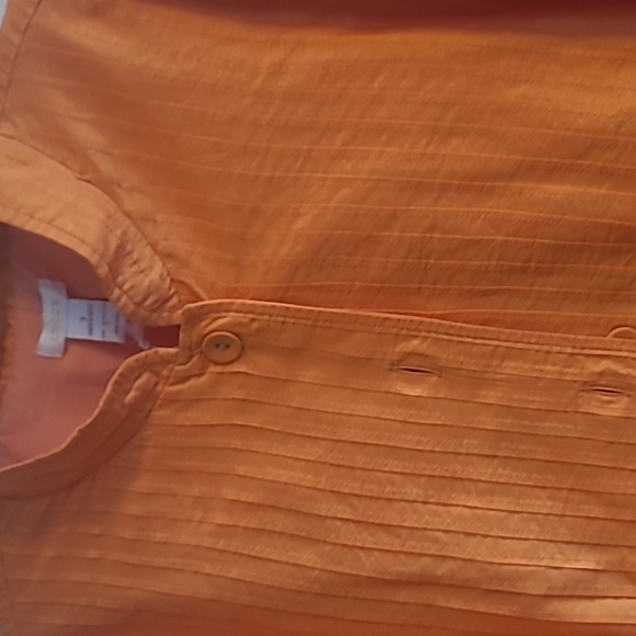 Chico's orange colored jacket - Picture 2 of 9